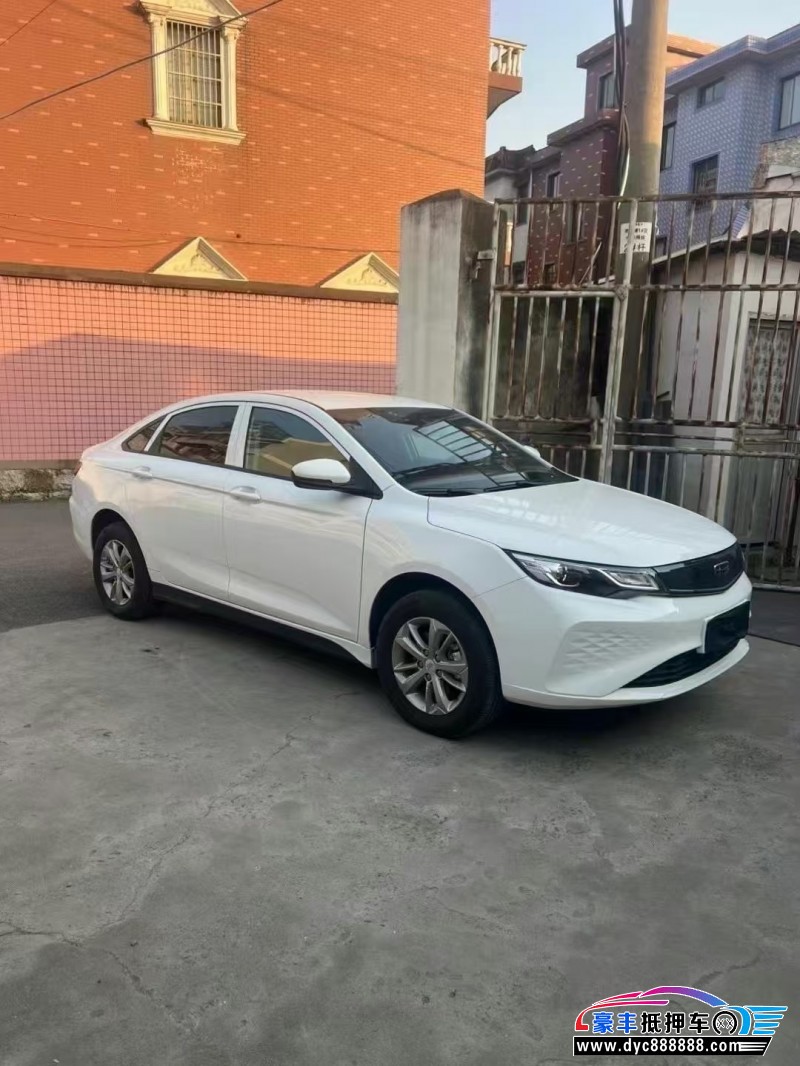 23年吉利帝豪轿车抵押车出售