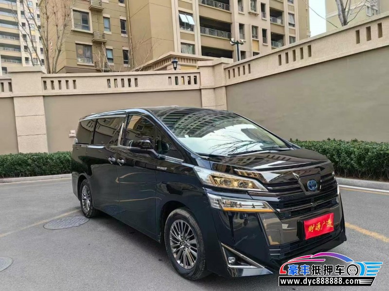 21年丰田威尔法轿车抵押车出售