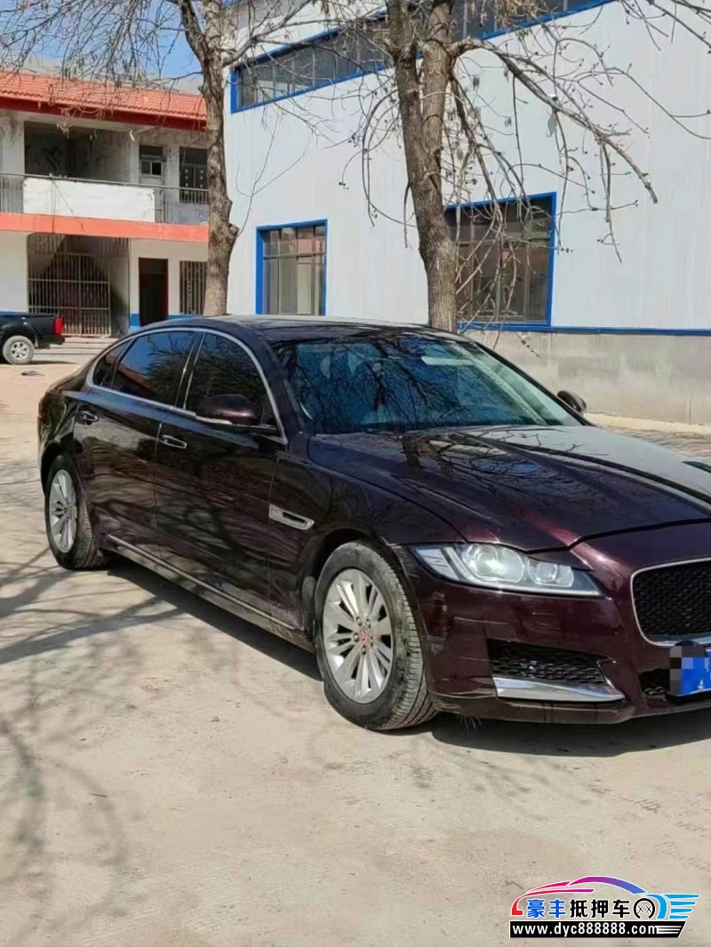 17年捷豹XFL轿车抵押车出售