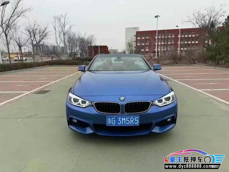 17年宝马4系跑车抵押车出售