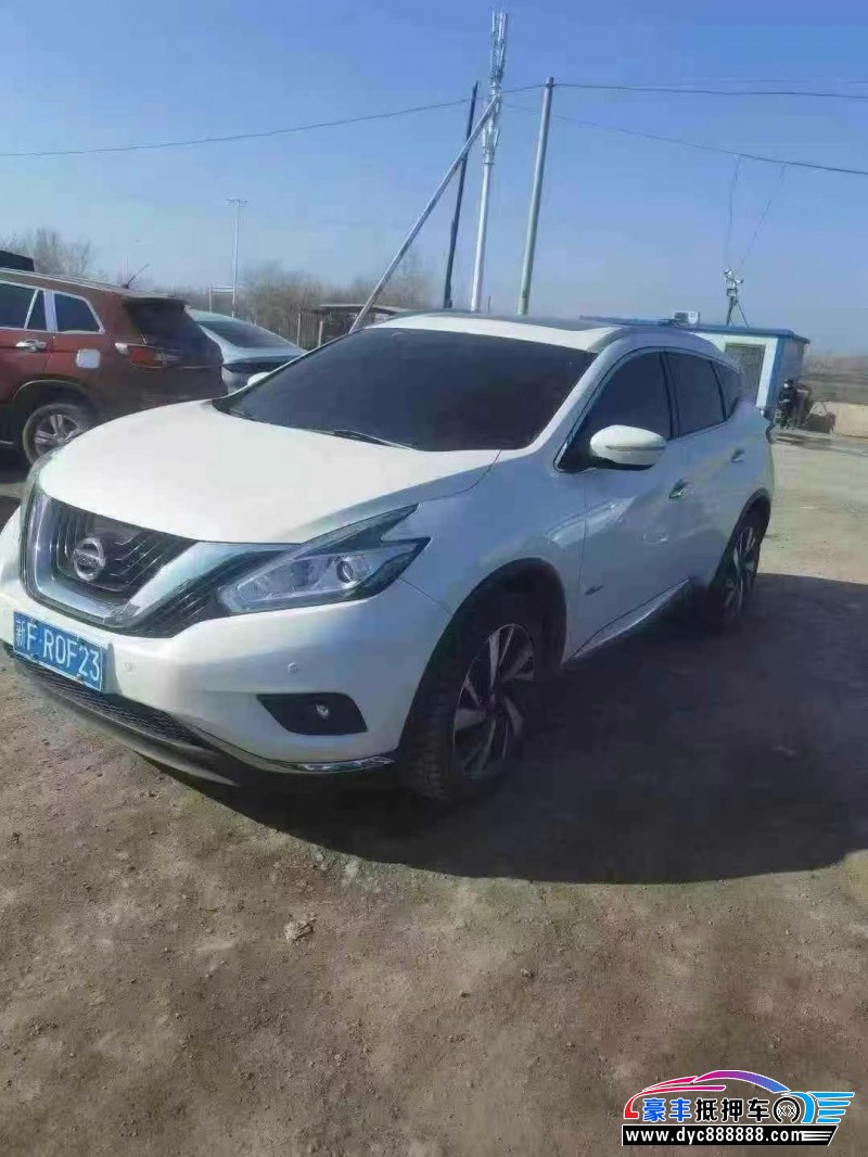 16年日产楼兰轿车抵押车出售