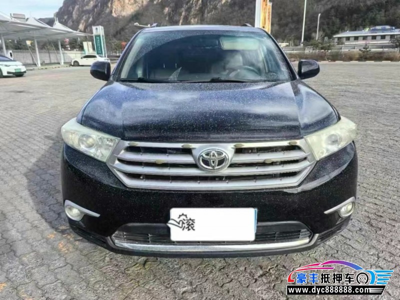 14年丰田汉兰达轿车抵押车出售