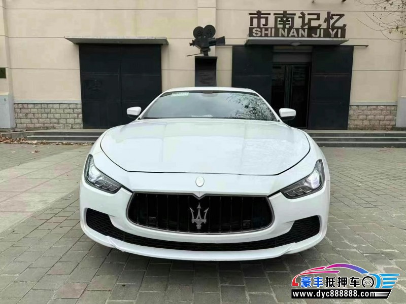17年玛莎拉蒂Ghibli轿车抵押车出售