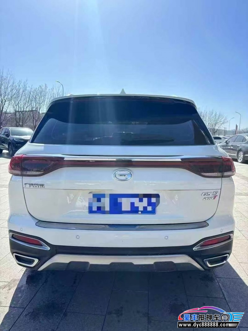 19年传祺GS5轿车抵押车出售