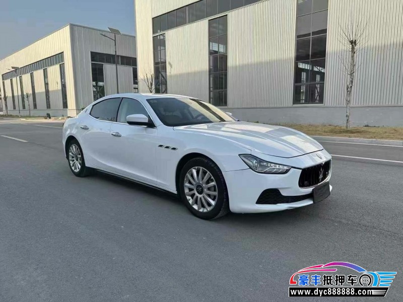 17年玛莎拉蒂Ghibli轿车抵押车出售