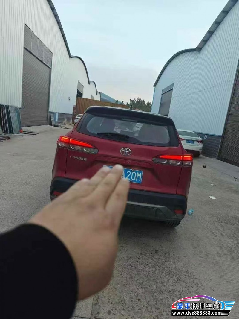 23年丰田锋兰达轿车抵押车出售