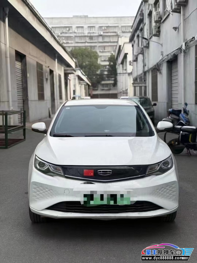 24年吉利帝豪EV轿车抵押车出售