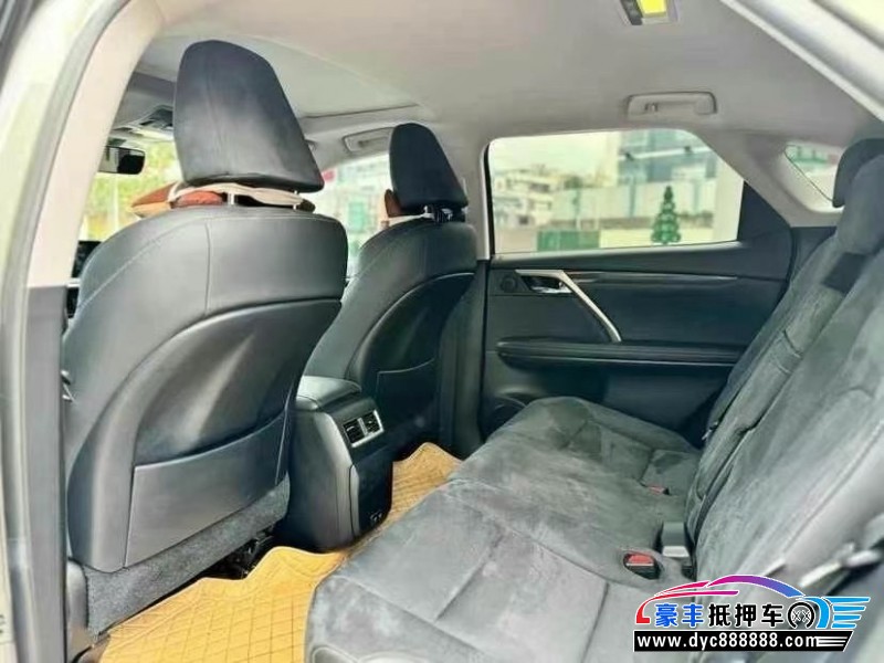 22年雷克萨斯RX轿车抵押车出售