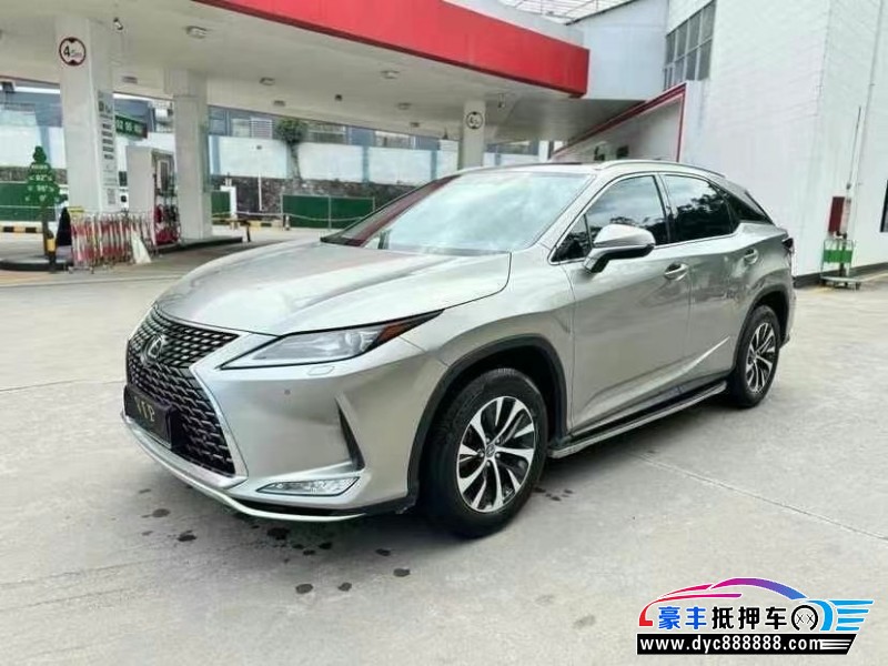 22年雷克萨斯RX轿车抵押车出售