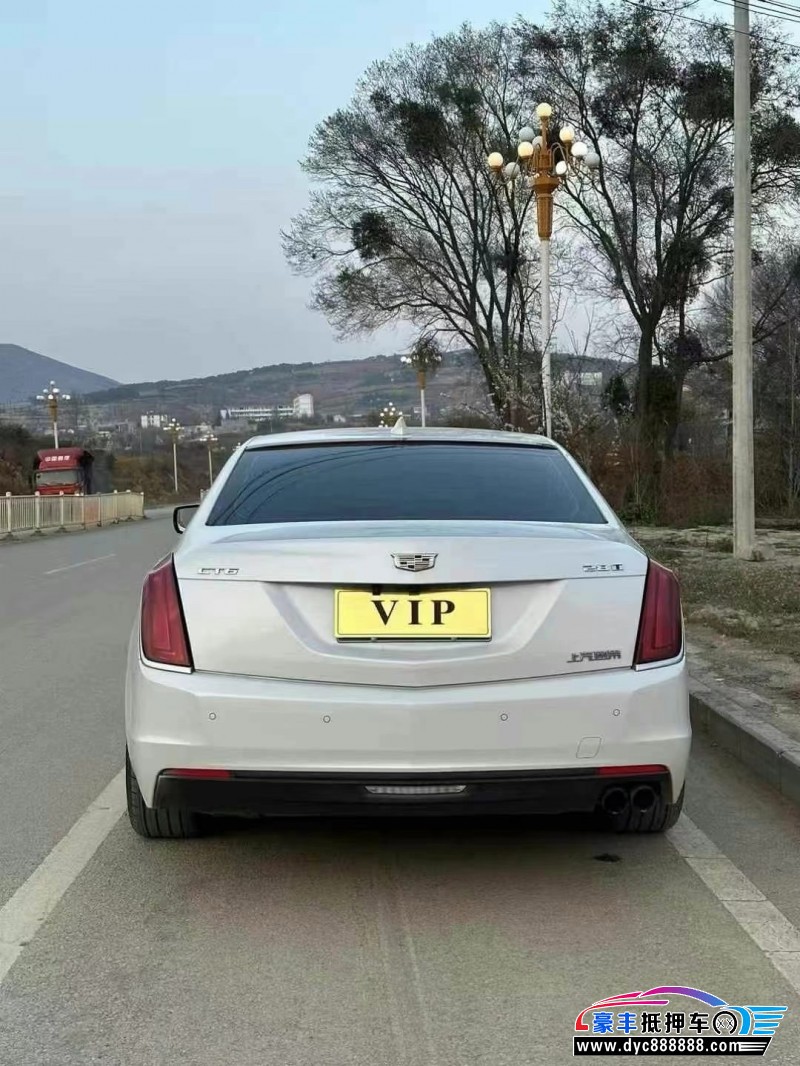 18年凯迪拉克CT6轿车抵押车出售