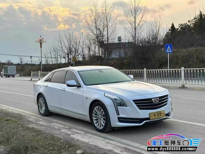 18年凯迪拉克CT6轿车抵押车出售