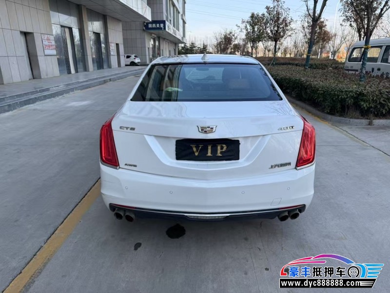 17年凯迪拉克CT6轿车抵押车出售
