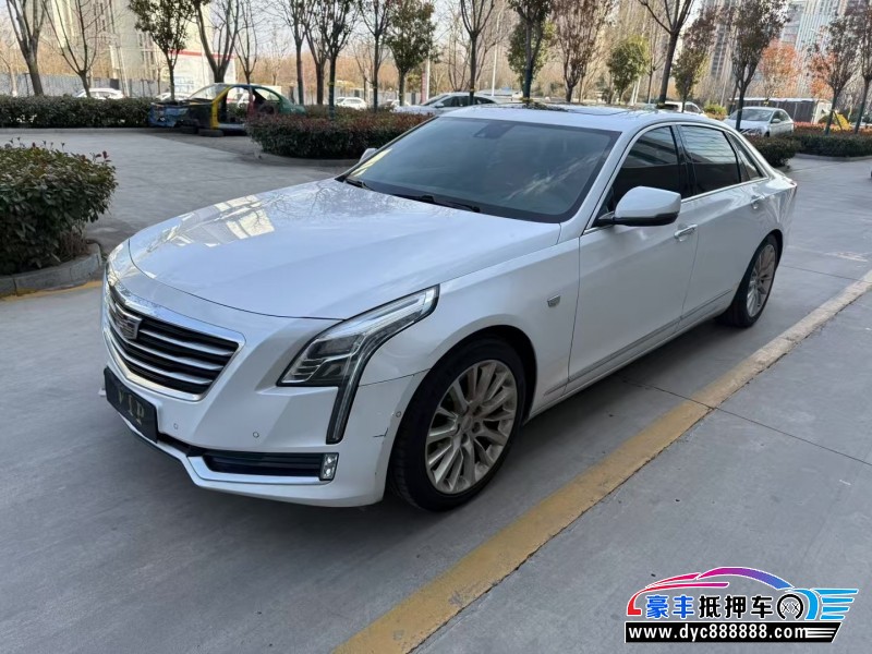 17年凯迪拉克CT6轿车抵押车出售