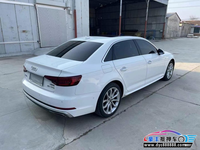 19年奥迪A4L轿车抵押车出售