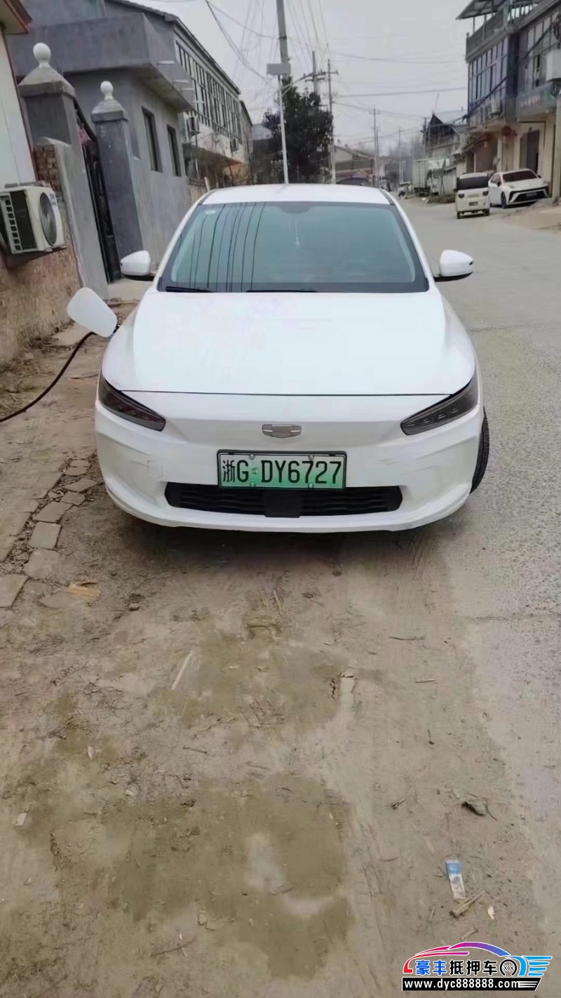 23年吉利几何轿车抵押车出售