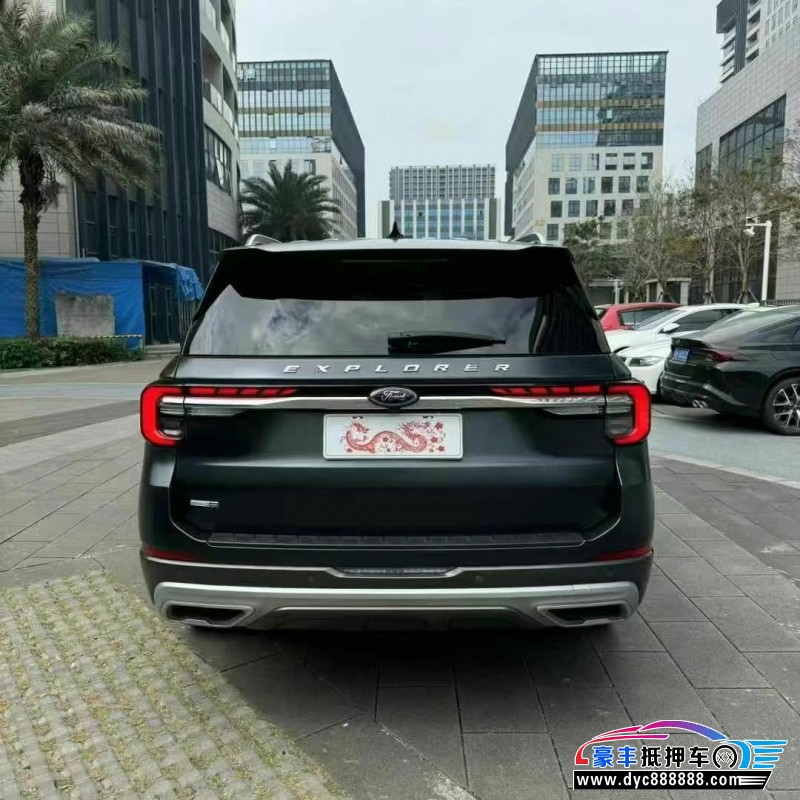 23年福特探险者轿车抵押车出售