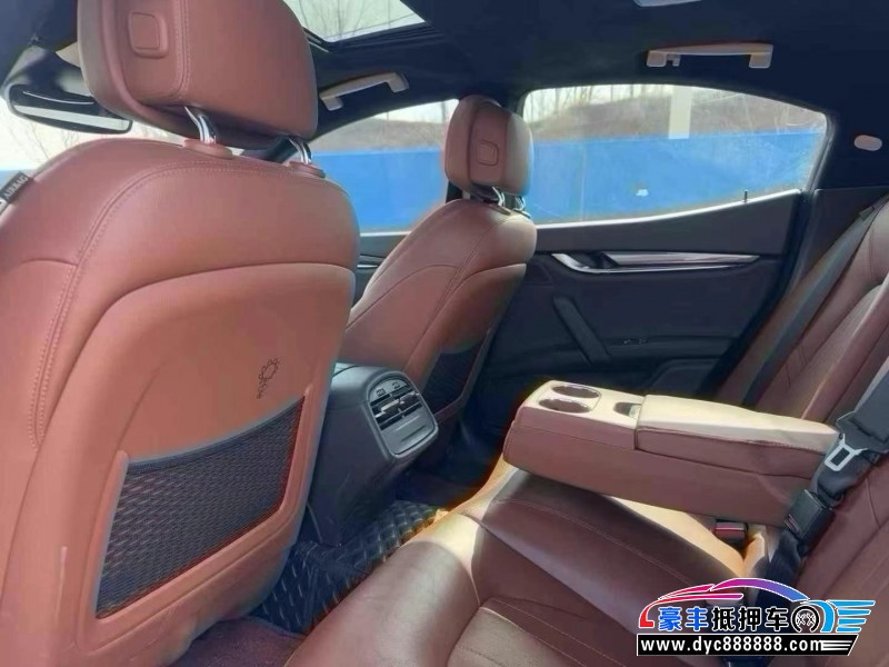 17年玛莎拉蒂Ghibli轿车抵押车出售