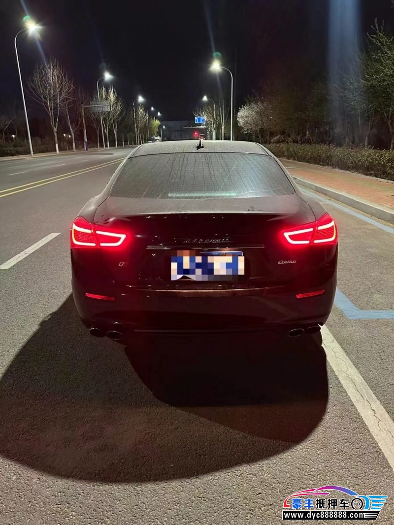 17年玛莎拉蒂Ghibli轿车抵押车出售