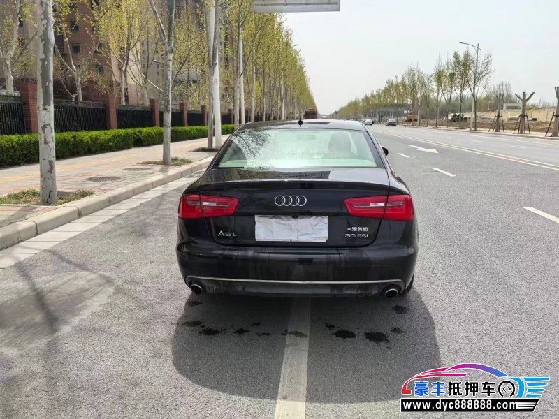 13年奥迪A6L轿车抵押车出售