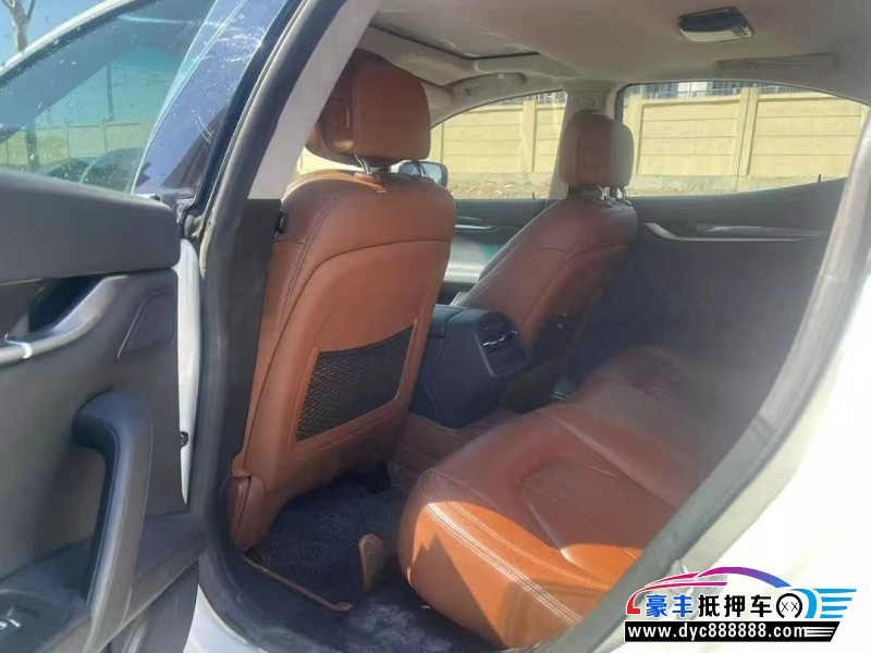 15年玛莎拉蒂Ghibli轿车抵押车出售