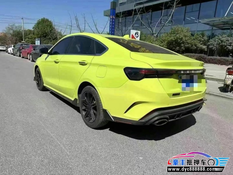 23年吉利缤瑞轿车抵押车出售