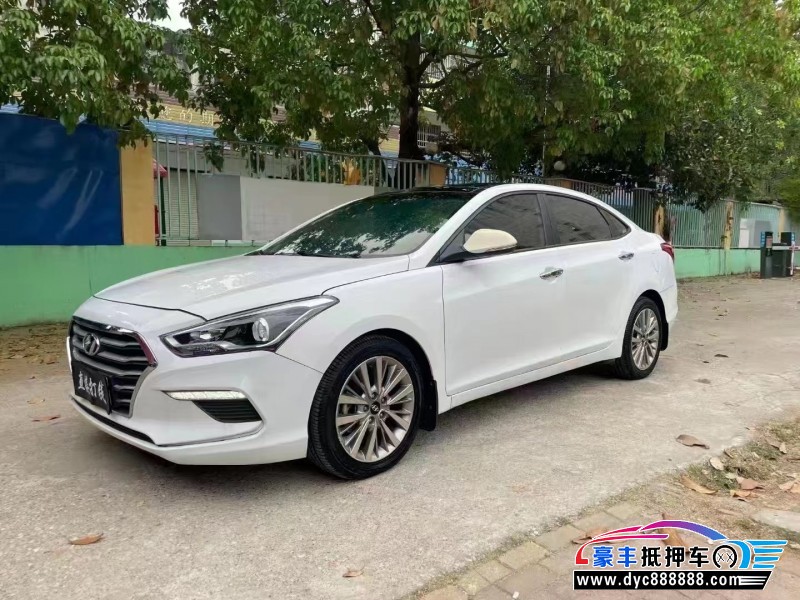 19年现代名图轿车抵押车出售