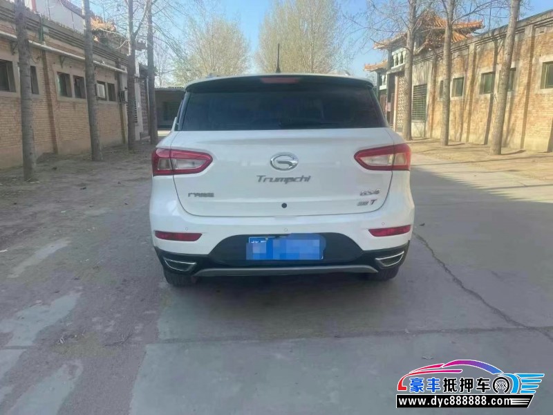 17年传祺GS4轿车抵押车出售