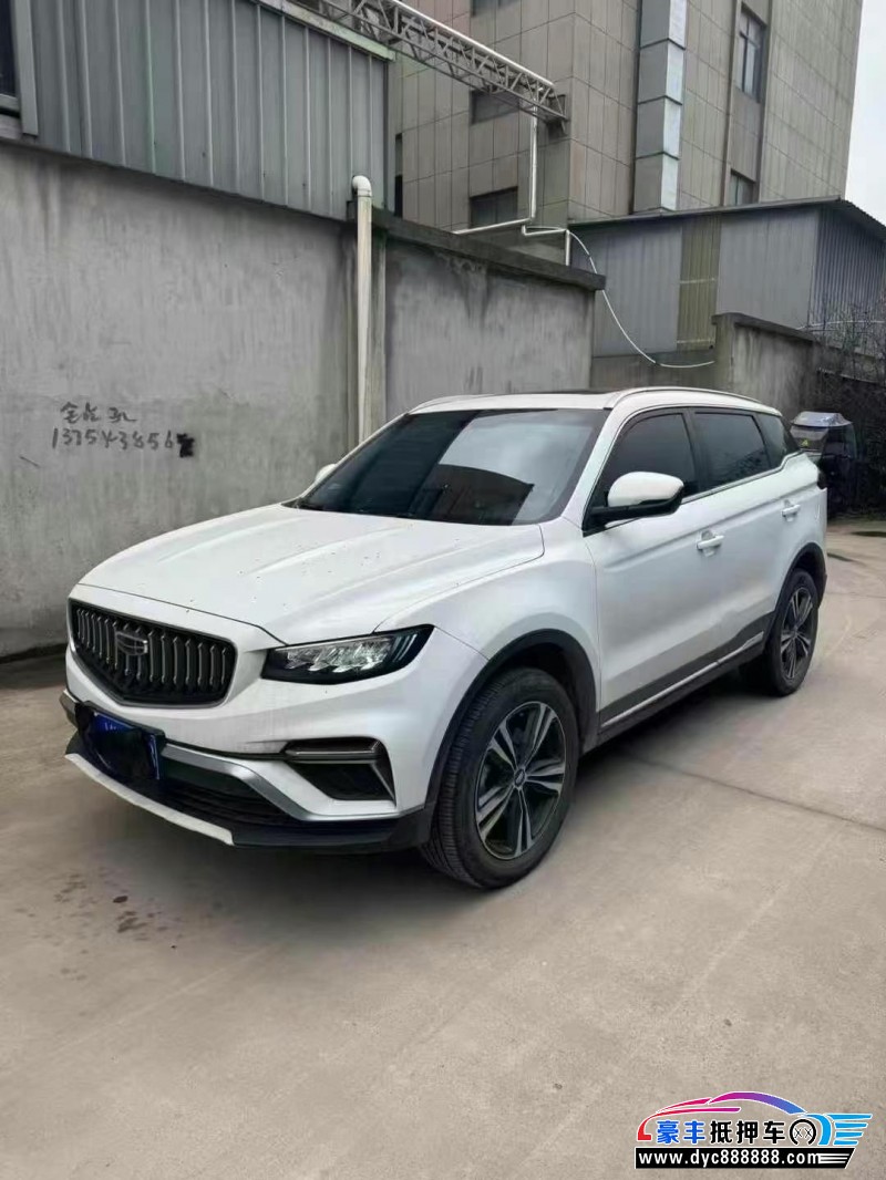 22年吉利博越轿车抵押车出售