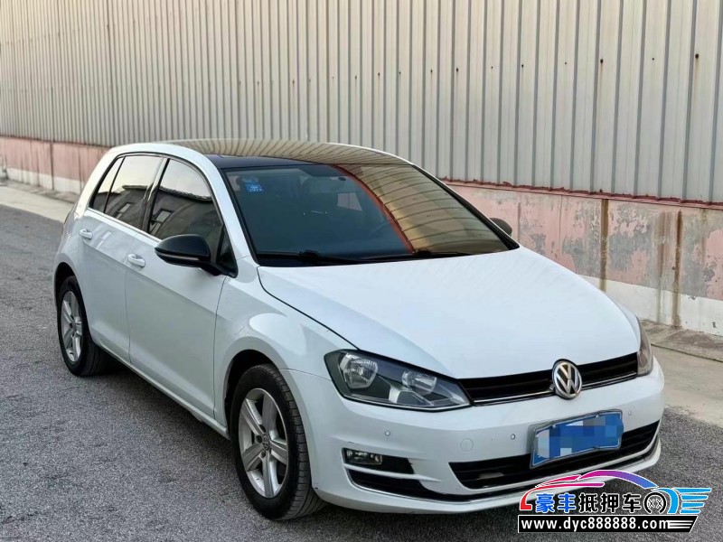 17年大众高尔夫轿车抵押车出售