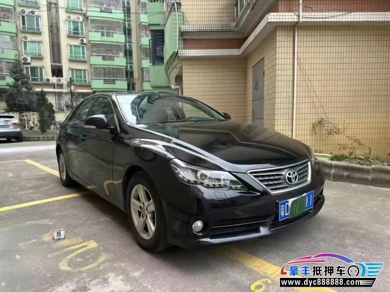 11年丰田锐志轿车抵押车出售