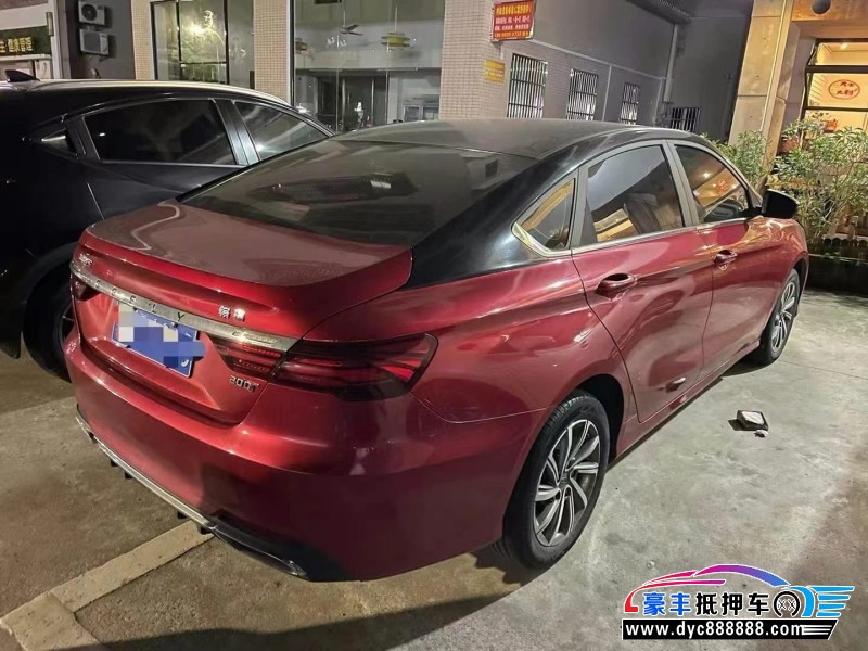 20年吉利缤瑞轿车抵押车出售