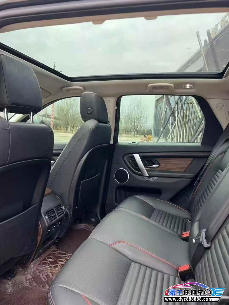 20年路虎发现运动轿车抵押车出售