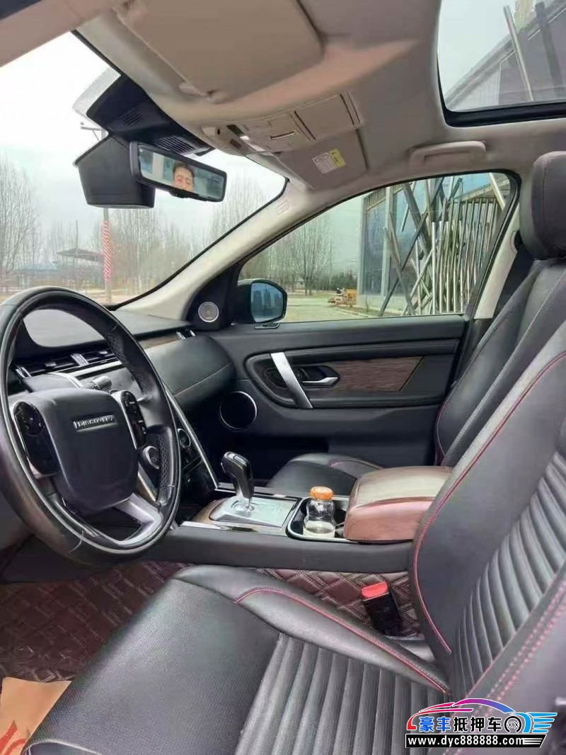 20年路虎发现运动轿车抵押车出售