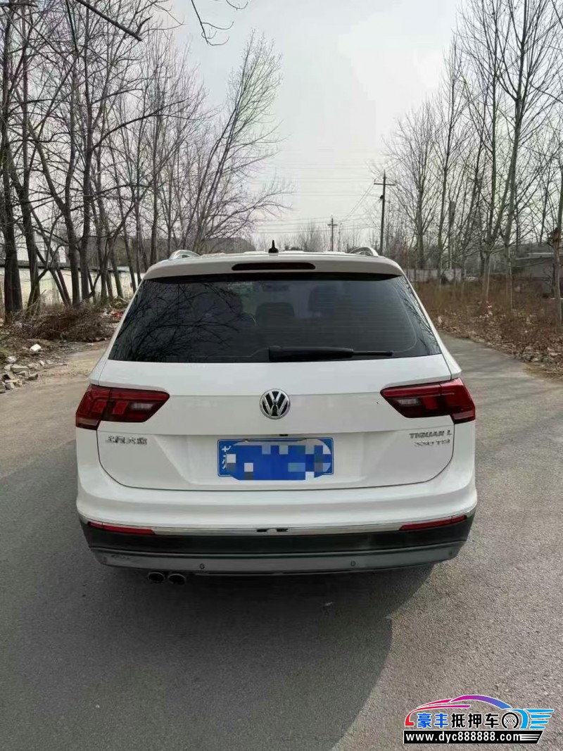 18年大众途观L轿车抵押车出售