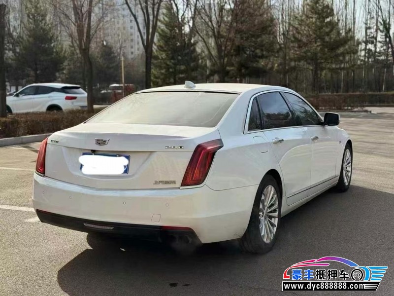 18年凯迪拉克CT6轿车抵押车出售