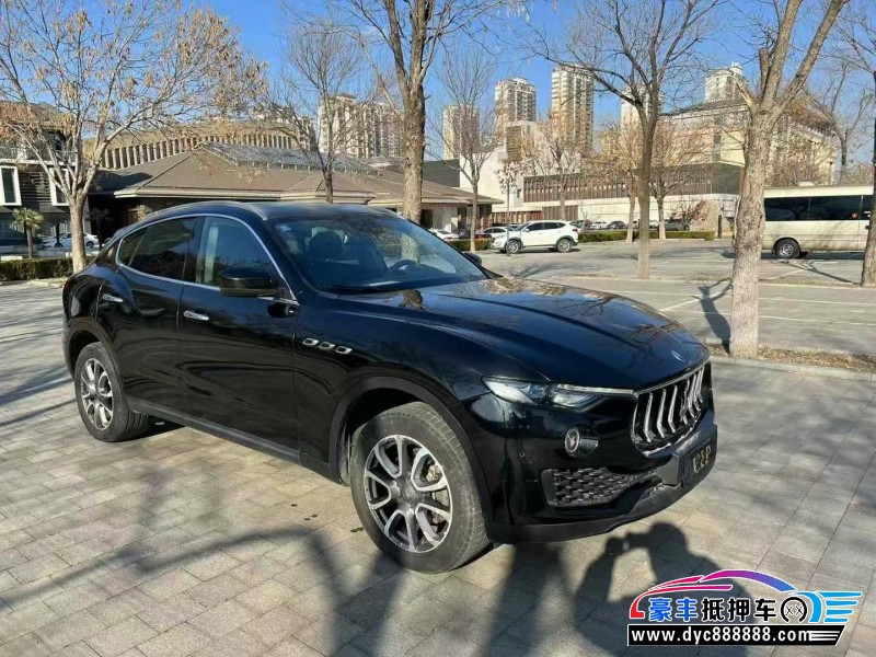 18年玛莎拉蒂Levante轿车抵押车出售