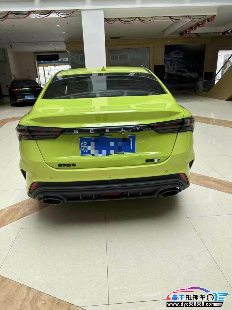 23年吉利缤瑞轿车抵押车出售