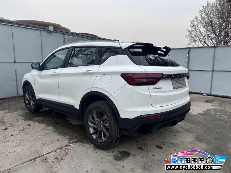 24年吉利缤越轿车抵押车出售