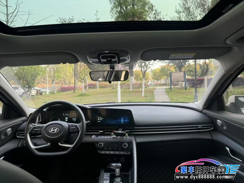 24年现代伊兰特轿车抵押车出售