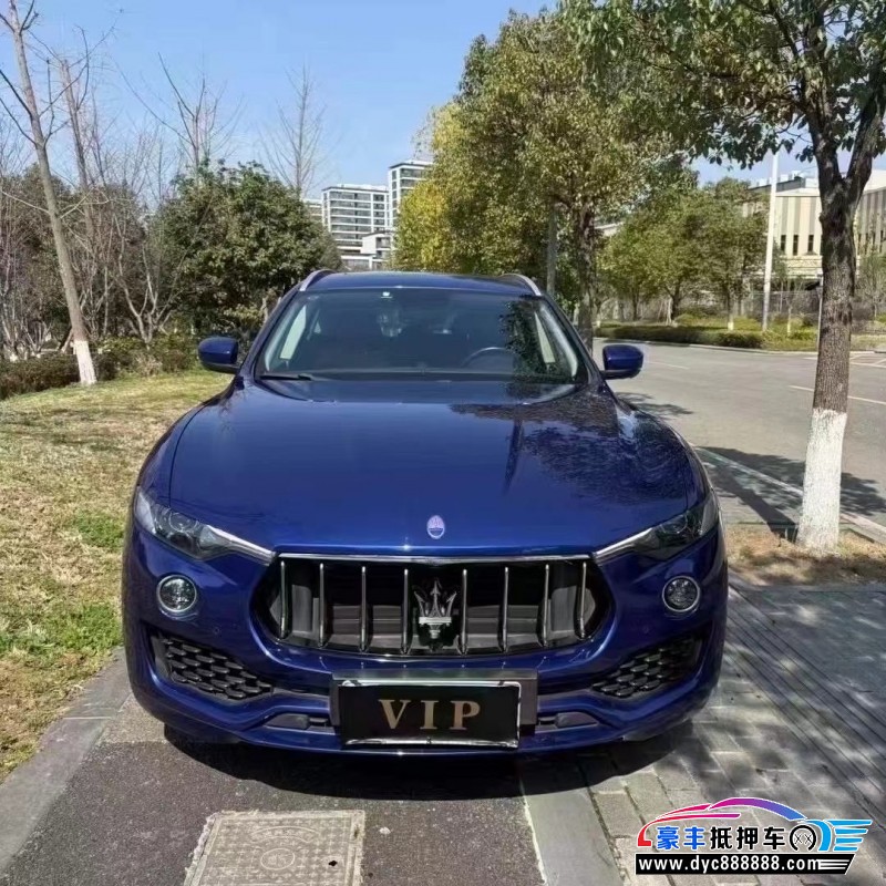 18年玛莎拉蒂莱万特轿车抵押车出售