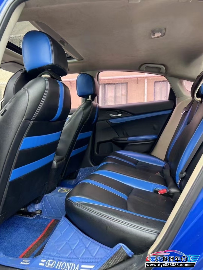 18年本田思域轿车抵押车出售