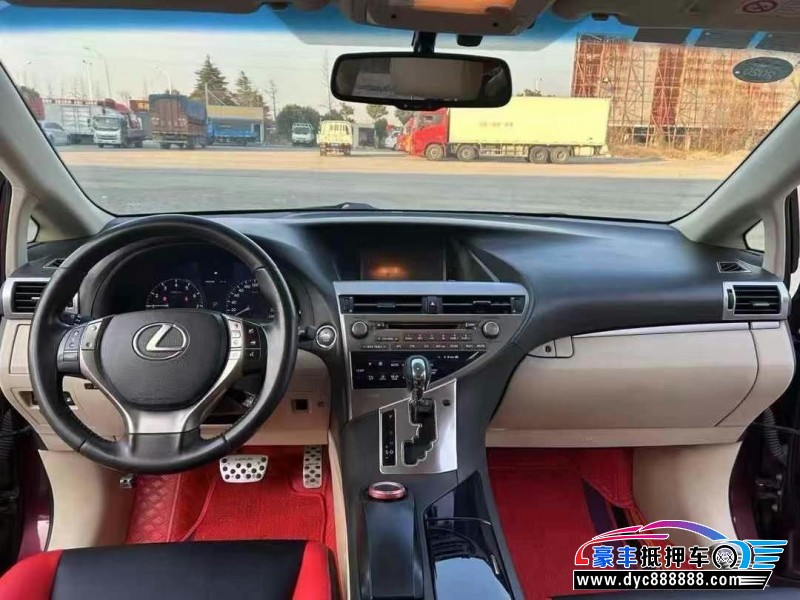 12年雷克萨斯RX轿车抵押车出售