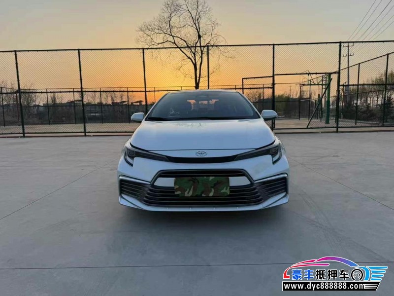 23年丰田凌尚轿车抵押车出售