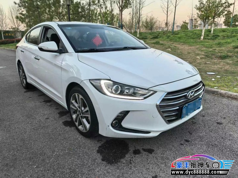 19年现代领动轿车抵押车出售