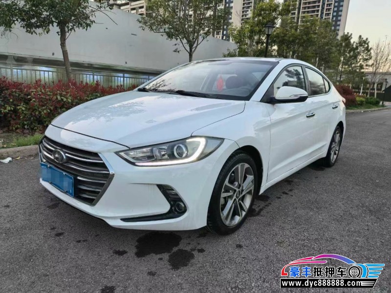 19年现代领动轿车抵押车出售