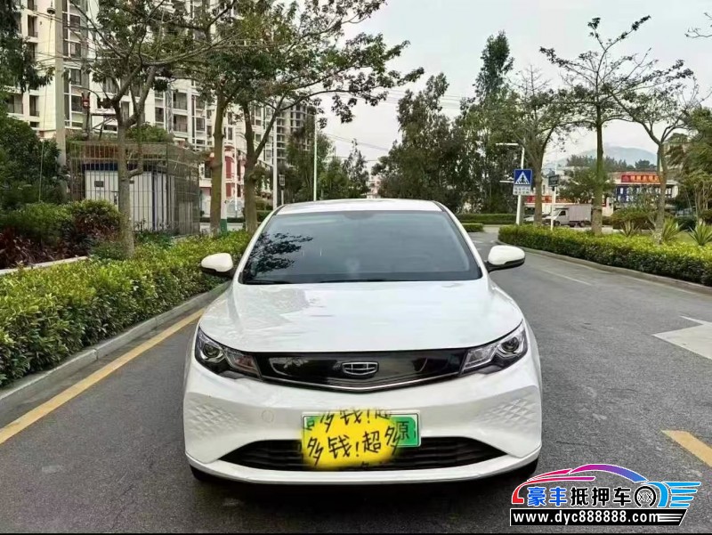 23年吉利帝豪EV轿车抵押车出售