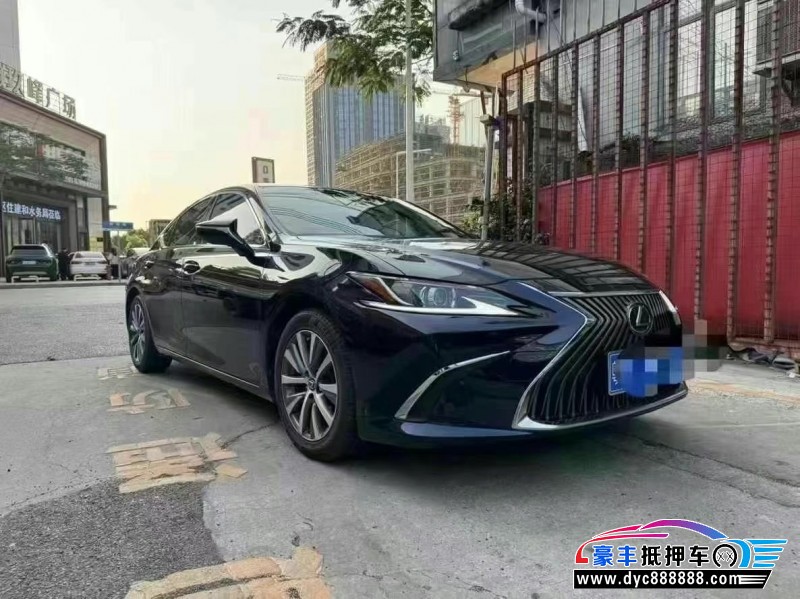 20年雷克萨斯ES轿车抵押车出售