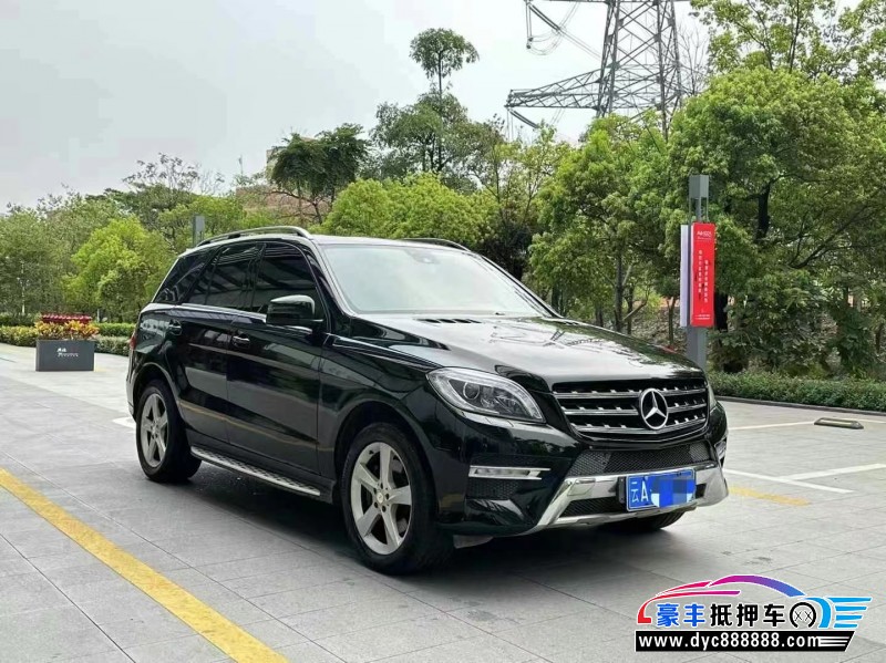 14年奔驰ML轿车抵押车出售