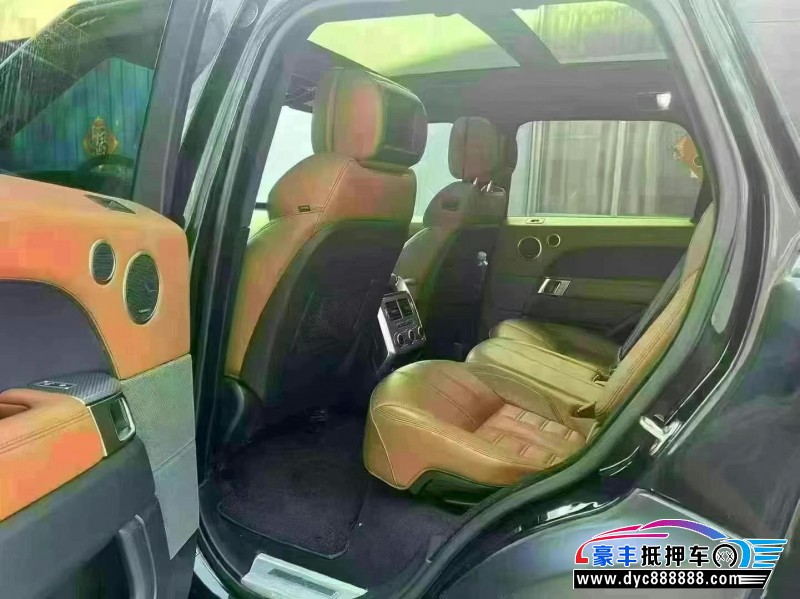 17年路虎揽胜运动SUV抵押车出售