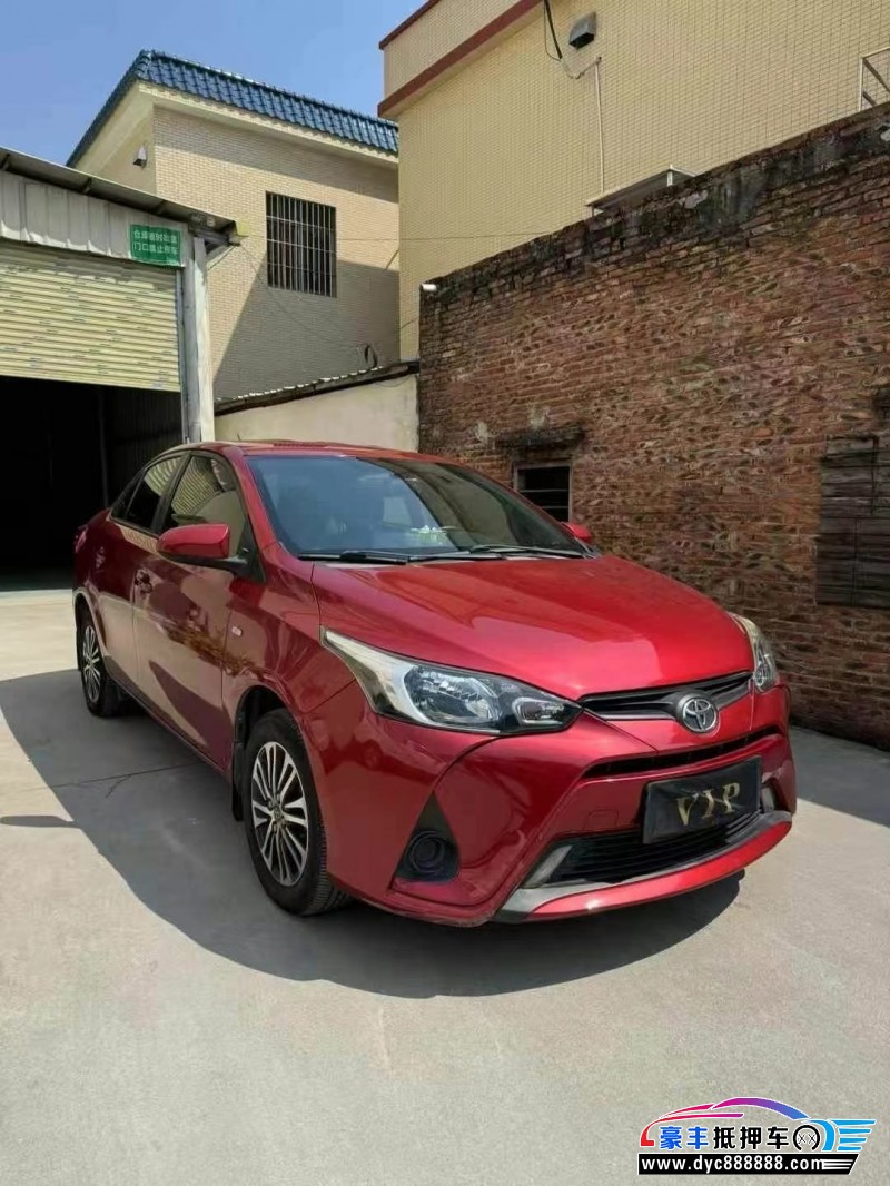 17年丰田YARiS L 致享轿车抵押车出售